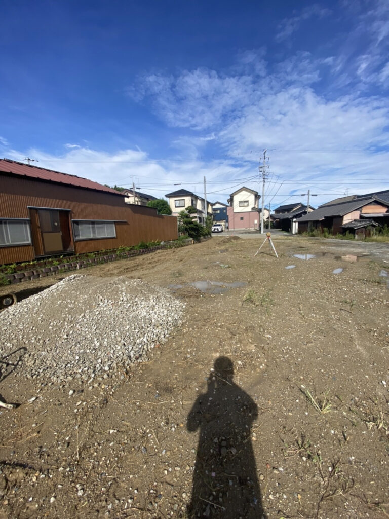 半田市板山 造成工事画像