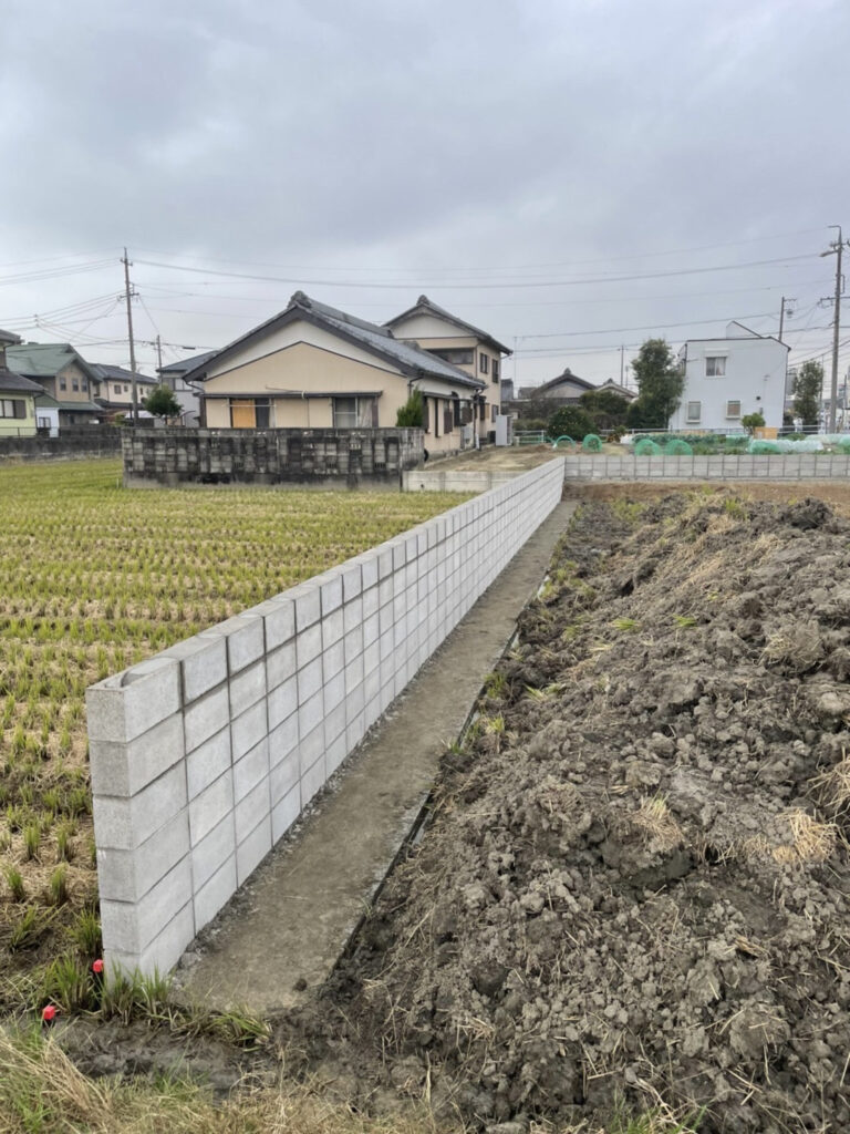 西尾市造成工事画像